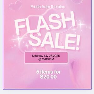 Unlisted clothing sale!